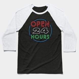 Up All Night Baseball T-Shirt